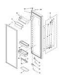 Refrigerator door parts