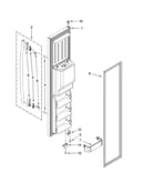 Freezer door parts