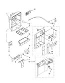 Dispenser front parts