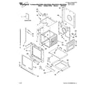 Whirlpool RBS275PRB02 oven parts diagram