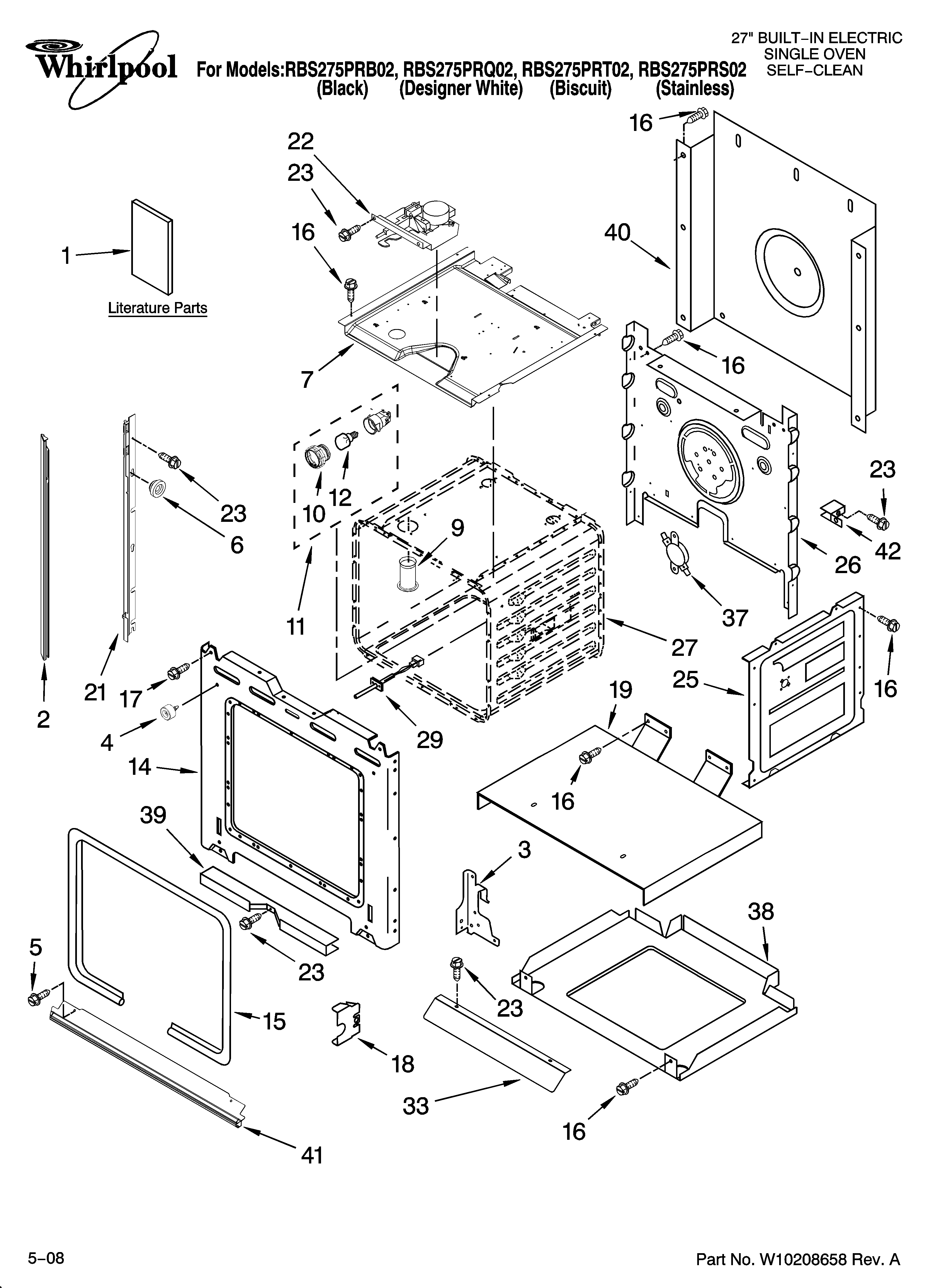 Oven parts