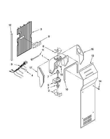 Air flow parts