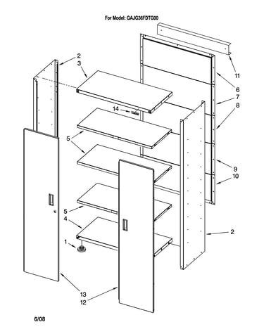 Jumbo gearbox parts