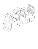 Oven door parts