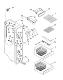 Freezer liner parts