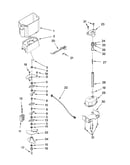 Motor and ice container parts