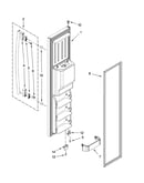 Freezer door parts