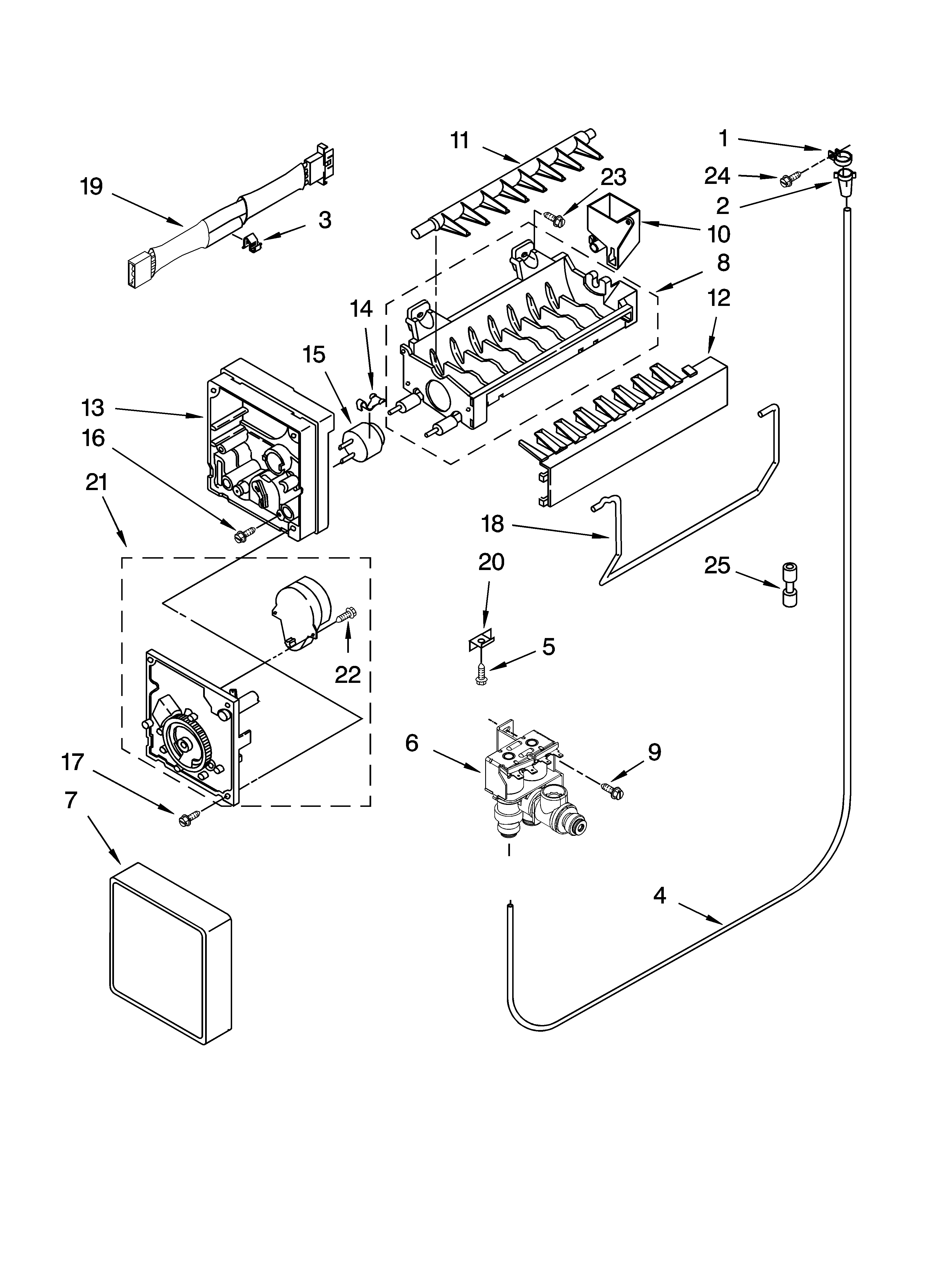 Icemaker parts