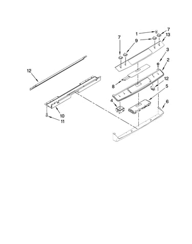 Control panel parts