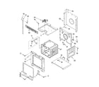 Whirlpool RBD275PRB02 upper oven parts diagram