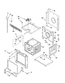 Upper oven parts