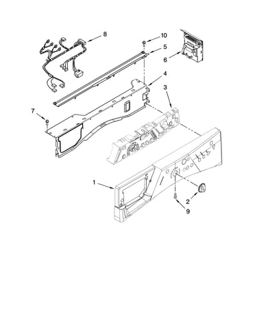 Control panel parts