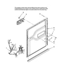 Door and latch parts