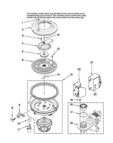 Pump and motor parts
