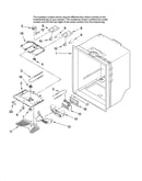 Refrigerator liner parts