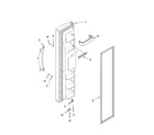 Whirlpool 6GD25DCXHS09 freezer door parts diagram