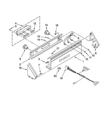 Control panel parts