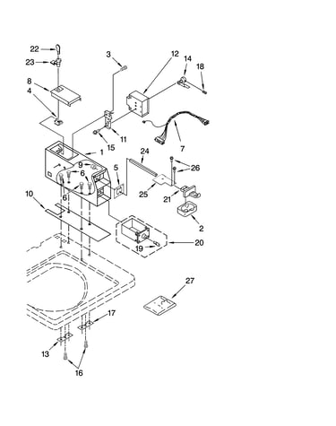 Meter case parts