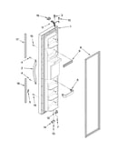 Freezer door parts