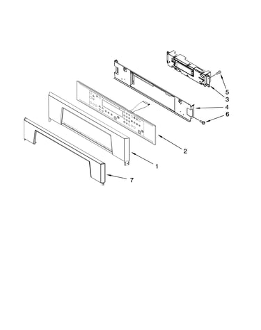 Control panel parts