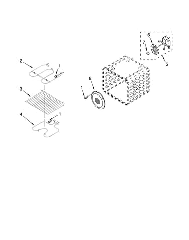 Internal oven parts