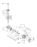 Brake, clutch, gearcase, motor and pump parts