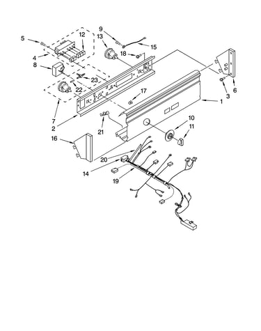 Control panel parts