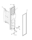 Freezer door parts