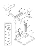 Top and console parts