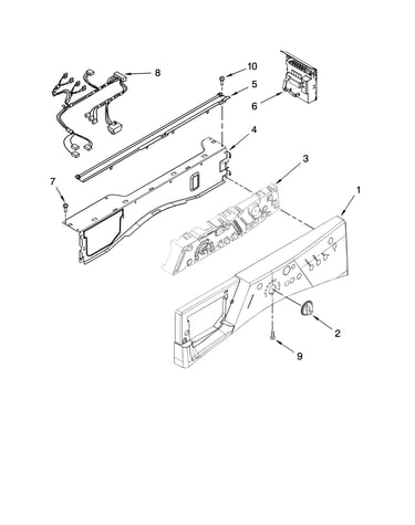 Control panel parts