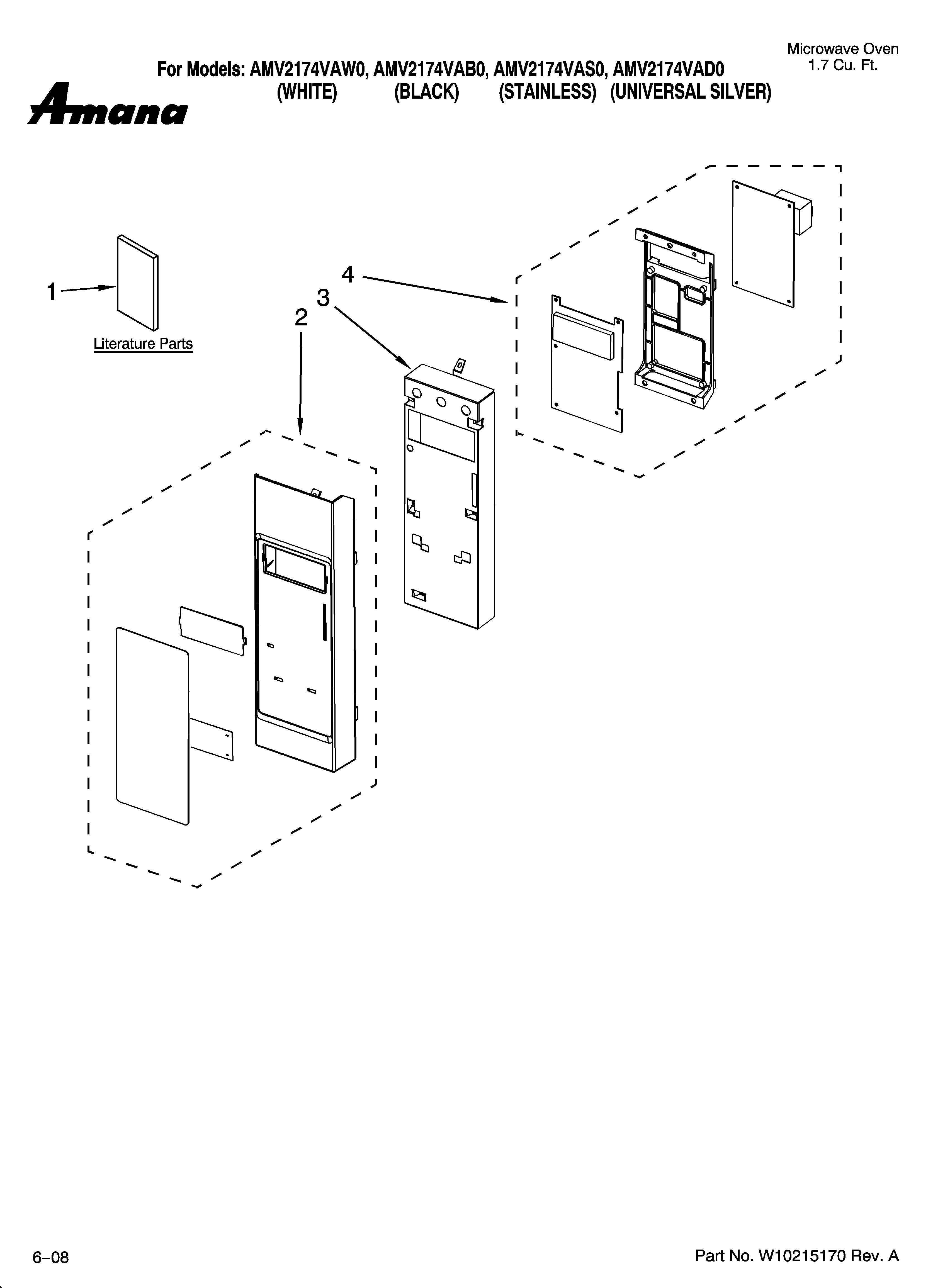 Control panel parts