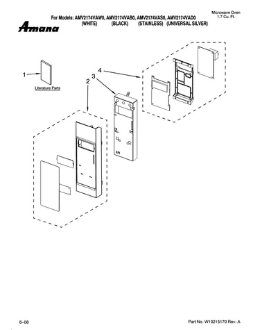 Control panel parts