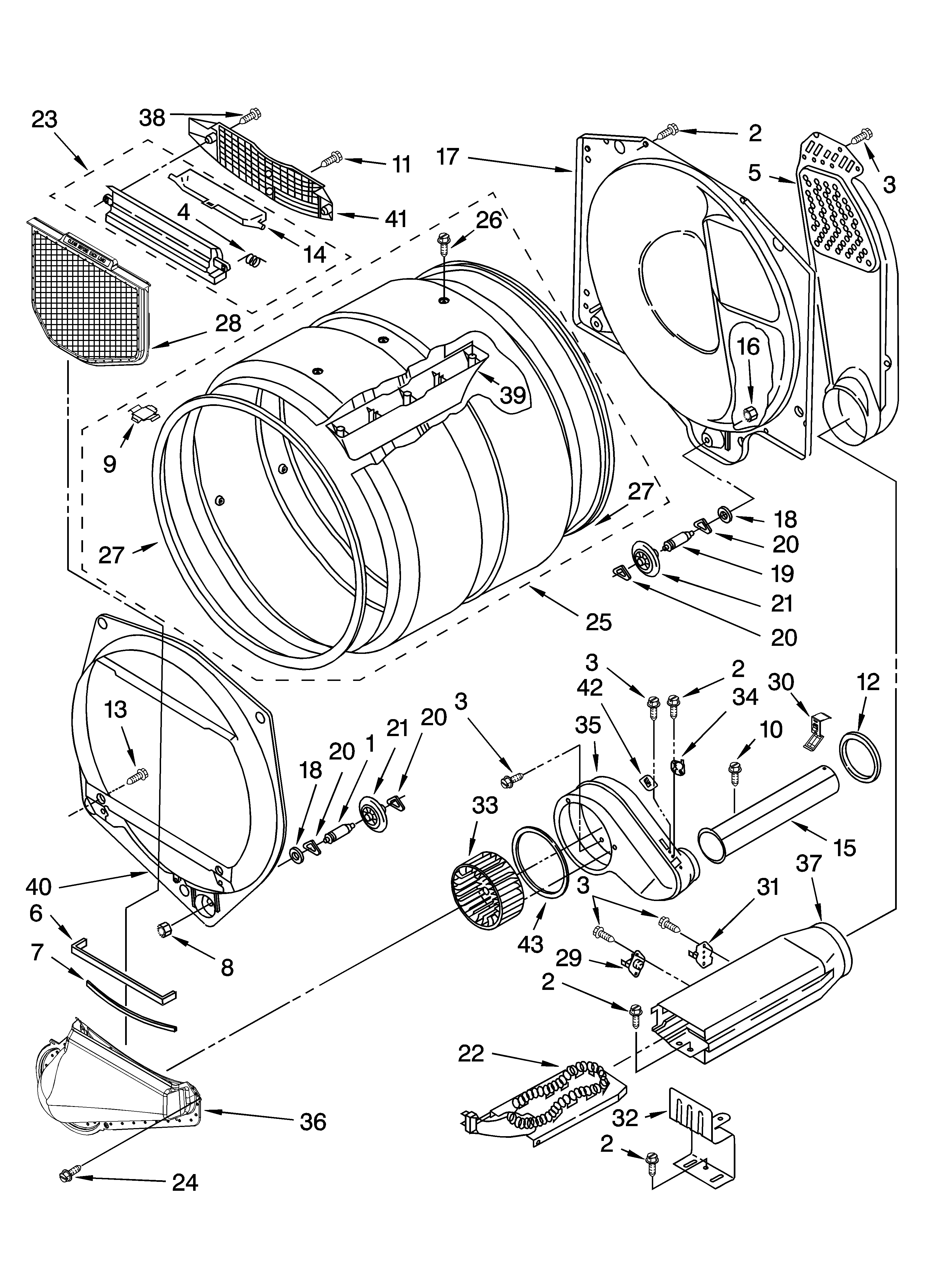 Bulkhead parts, optional parts (not included)