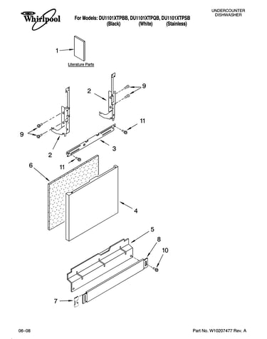Door and panel parts