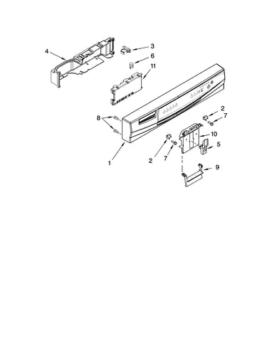 Control panel parts
