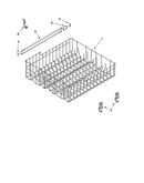 Upper rack and track parts