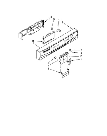 Control panel parts