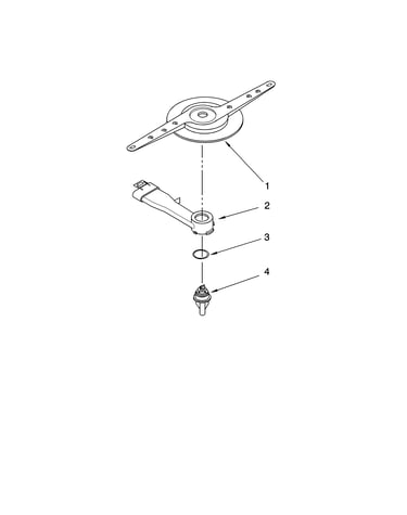 Lower washarm parts, optional parts (not included)