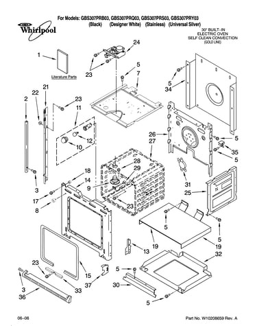 Oven parts