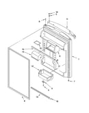 Refrigerator door parts