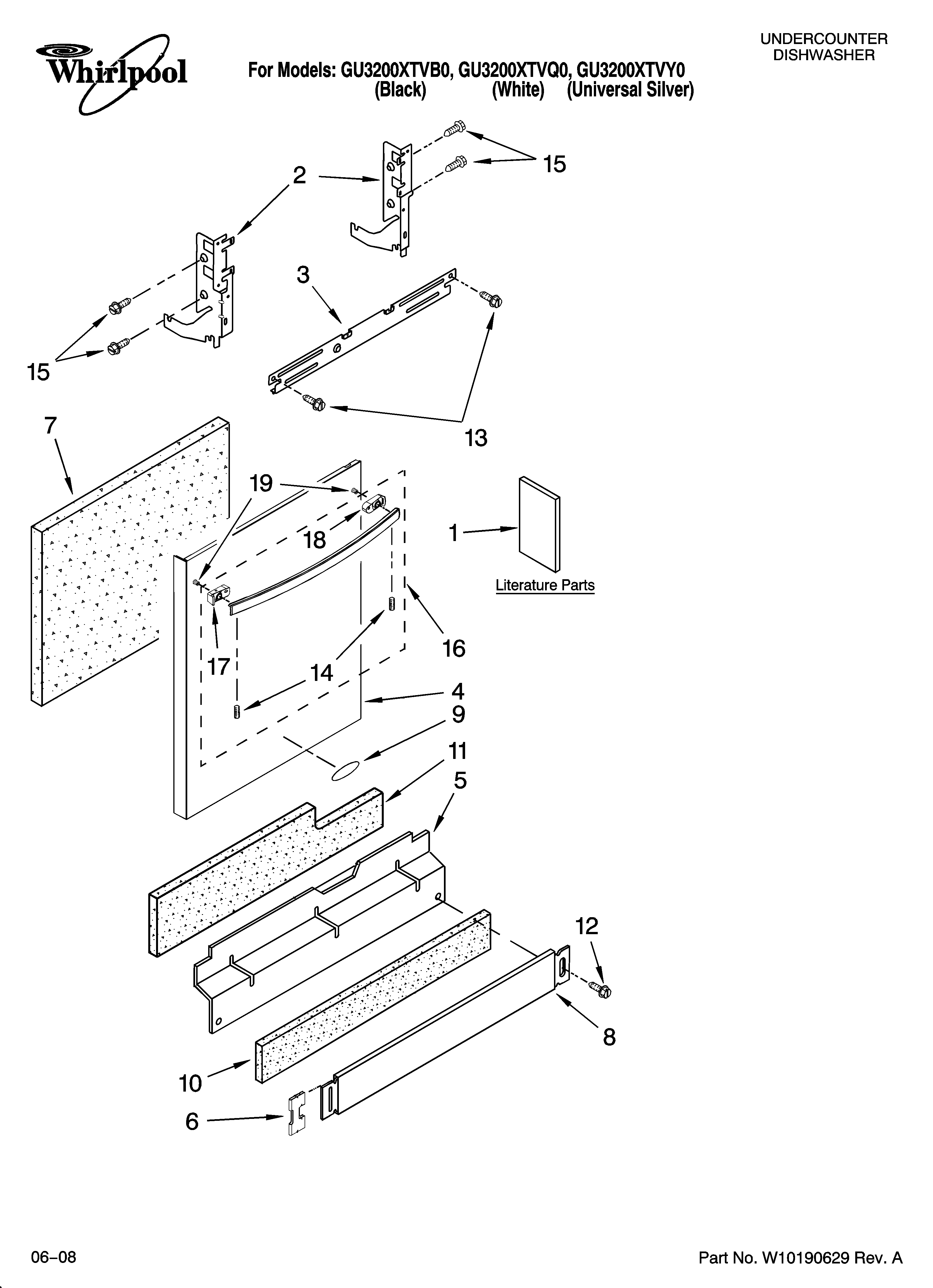 Door and panel parts