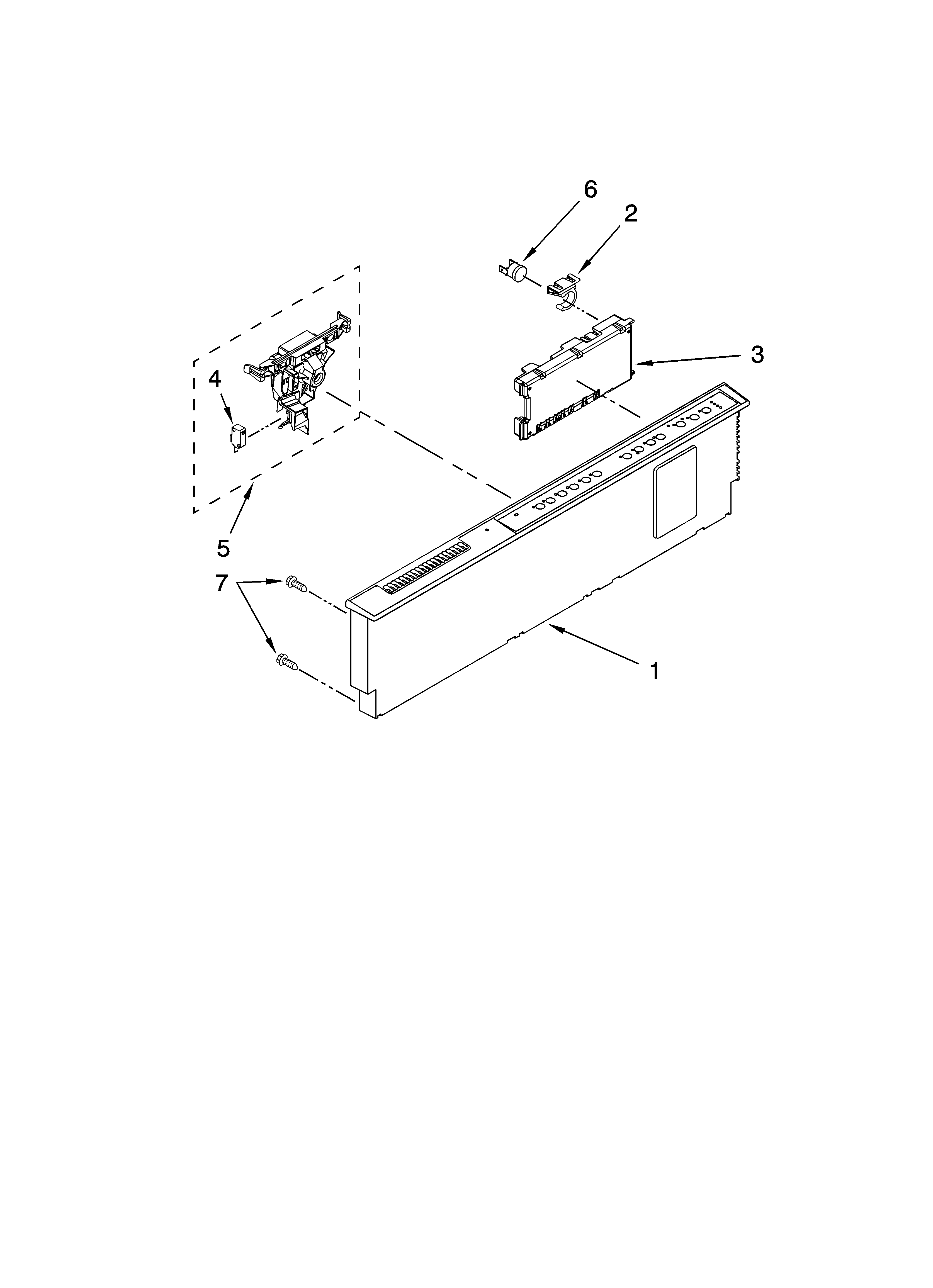 Control panel parts