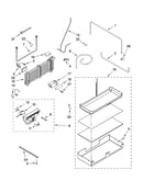 Lower unit and tube parts