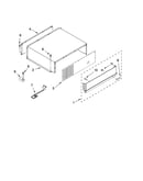 Top grille and unit cover parts