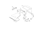 KitchenAid KEBS177SWH02 top venting parts, optional parts (not included) diagram