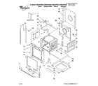 Whirlpool RBS245PRS02 oven parts diagram