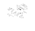 Whirlpool RBS245PRB02 top venting parts, optional parts diagram