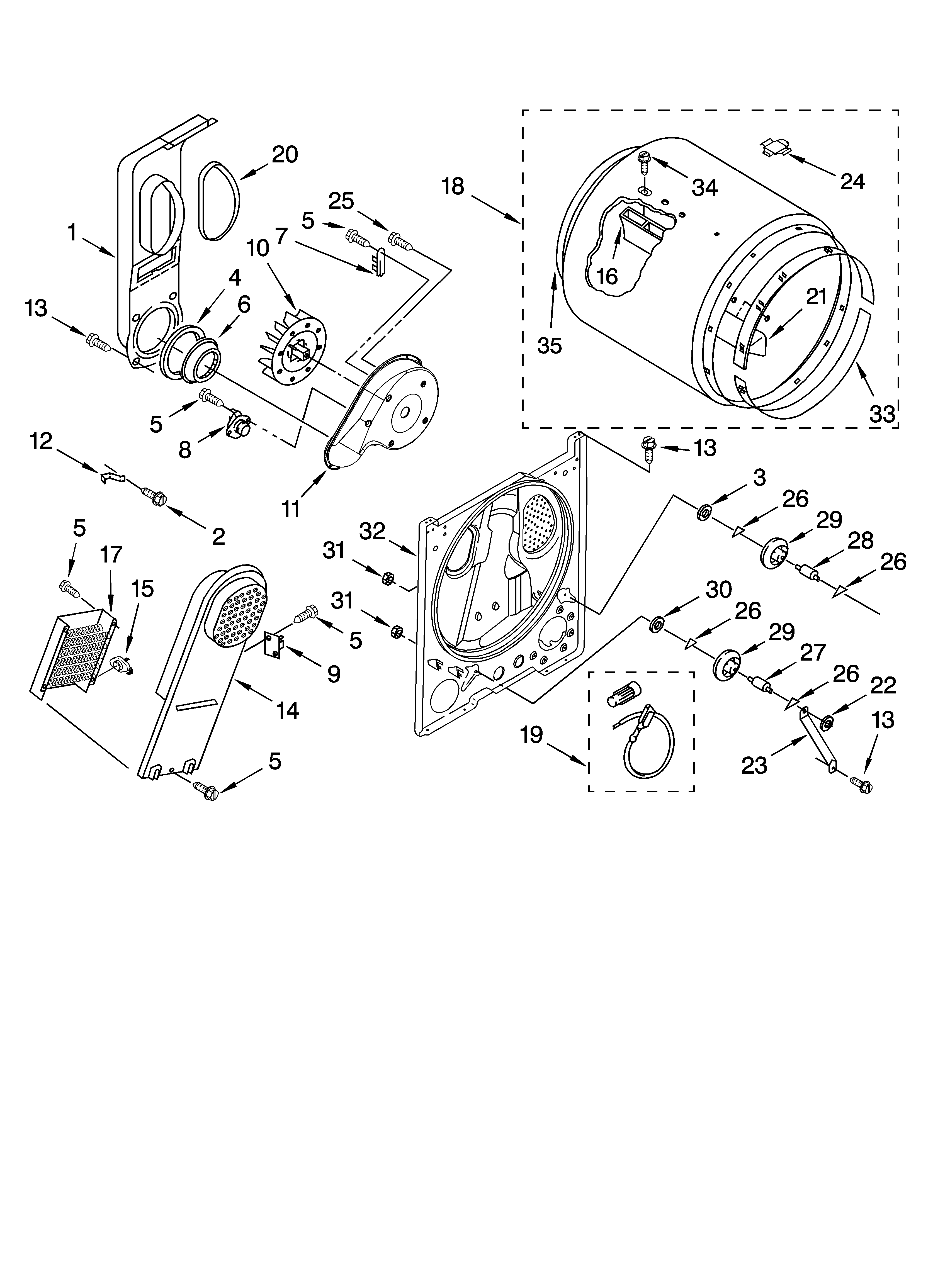 BULKHEAD PARTS, OPTIONAL PARTS (NOT INCLUDED)