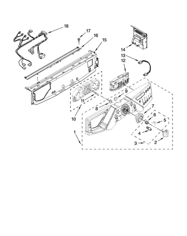 Control panel parts
