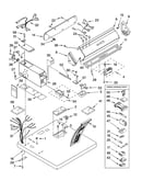 Top and console parts